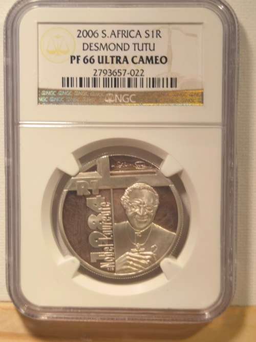 *****R1 START****** 2006 DESMOND TUTU R1 - PF66 UC